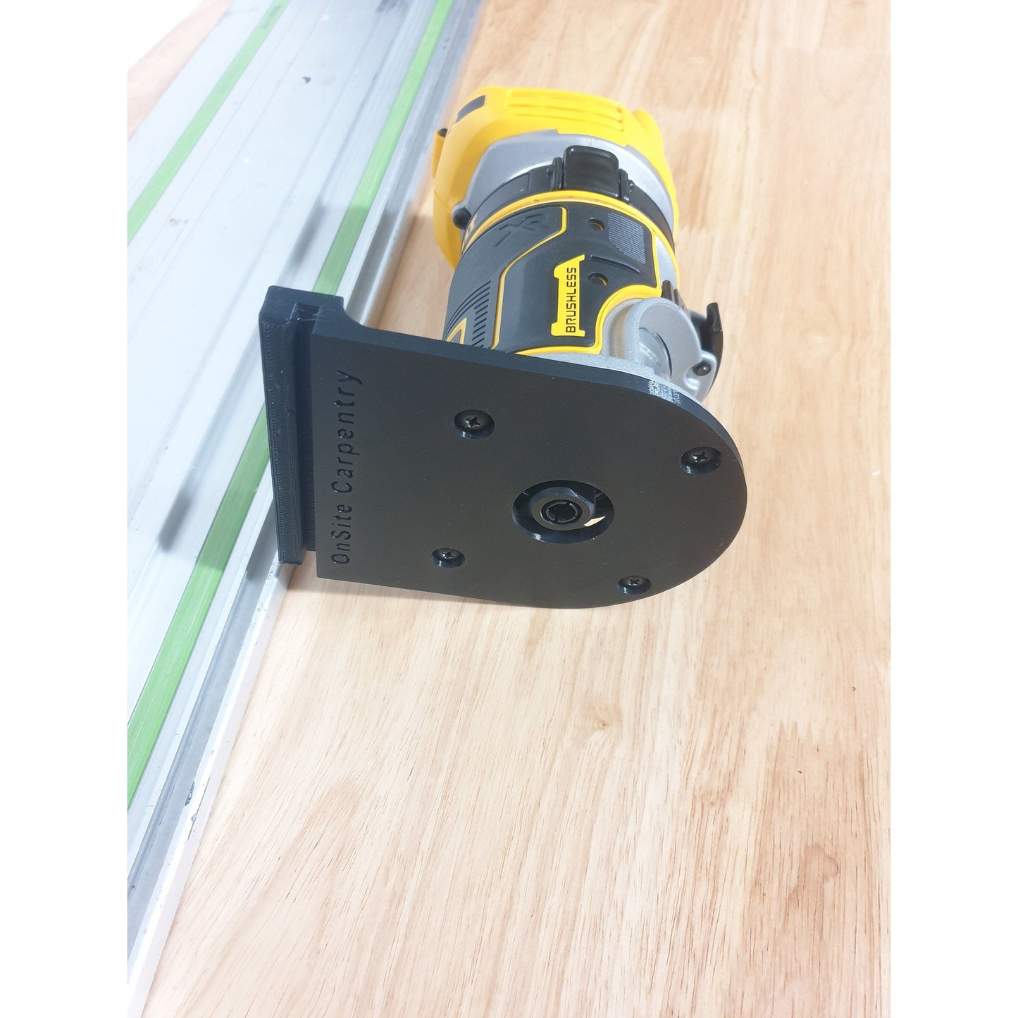 Dewalt Router Base to Festool Track