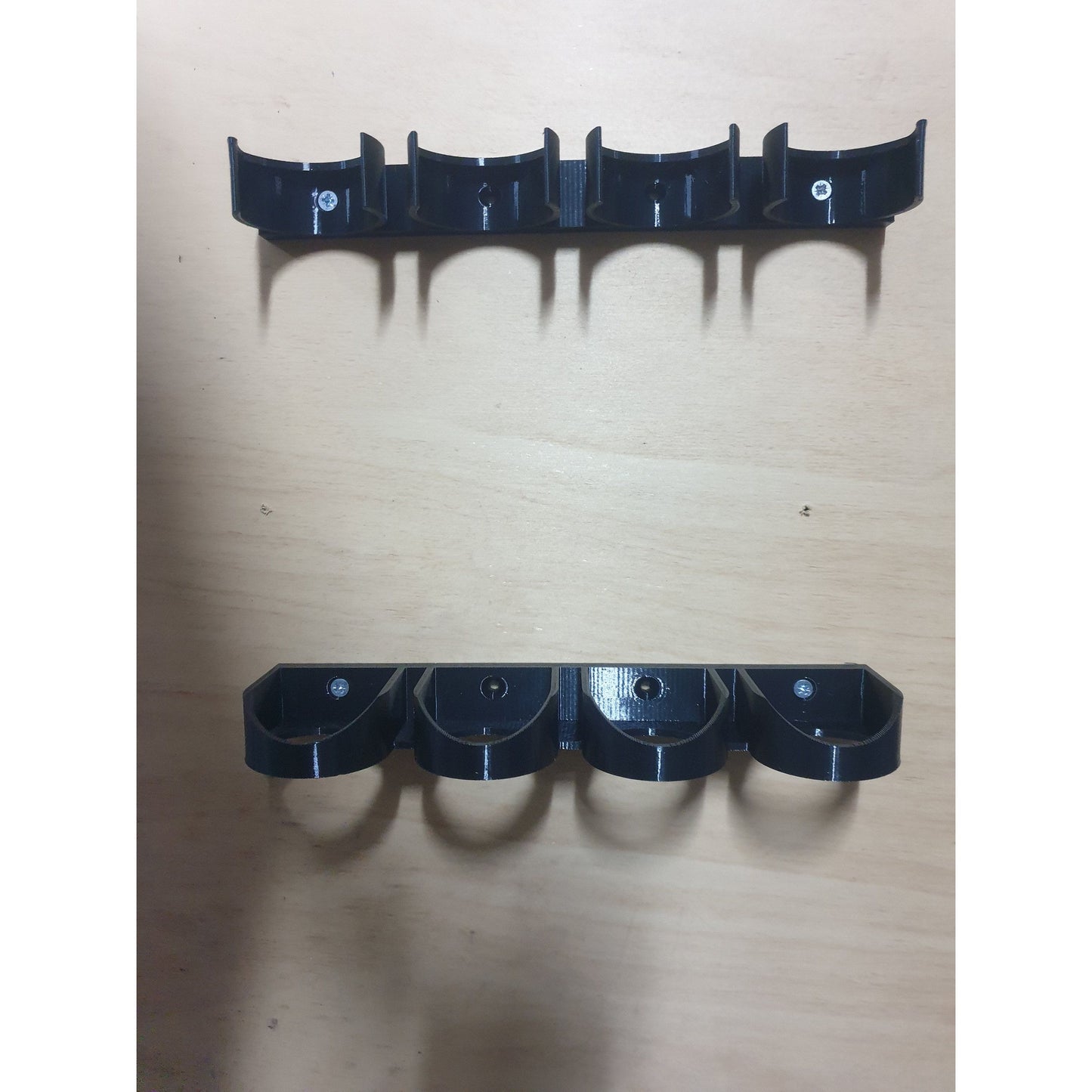 Silicone - Caulk - Cartidge tube storage - tool trailer and workshop organisation Front View