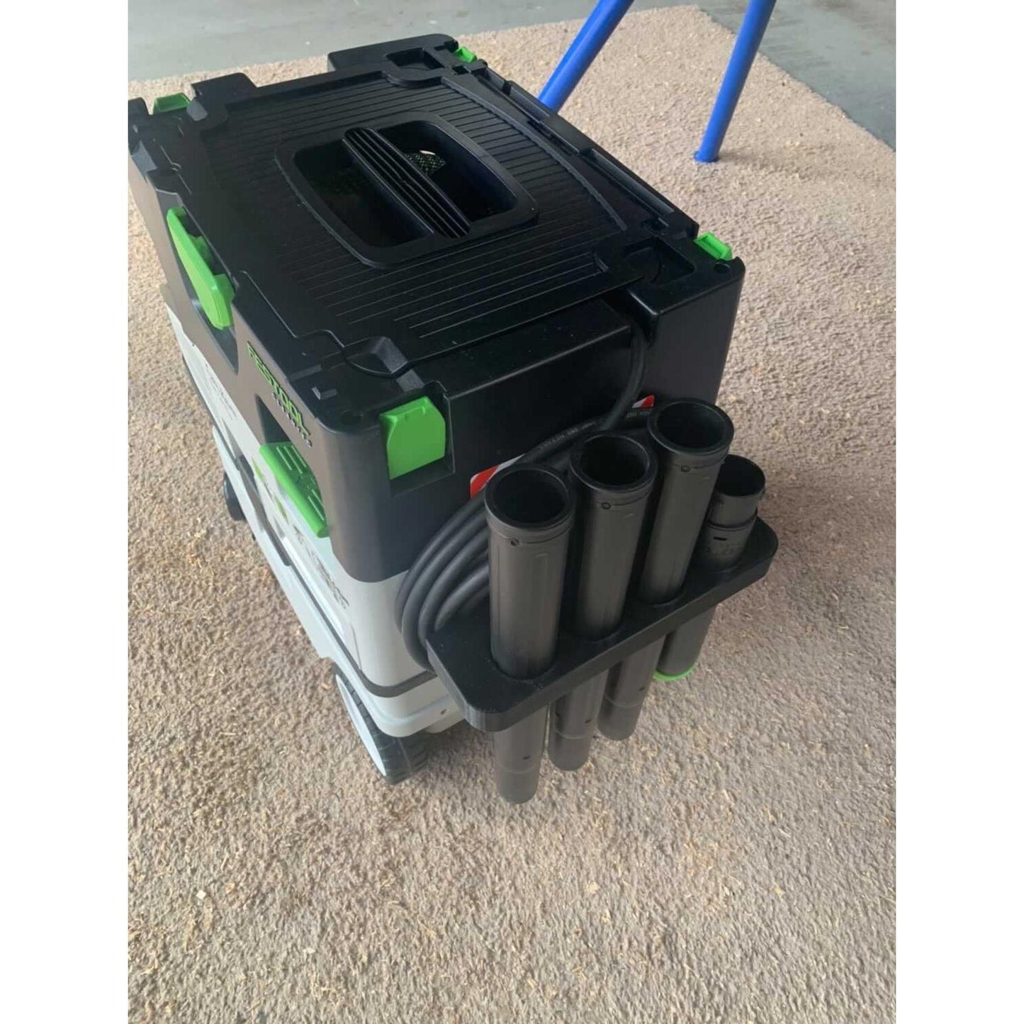 Festool MIDI accessory wand storage Back View