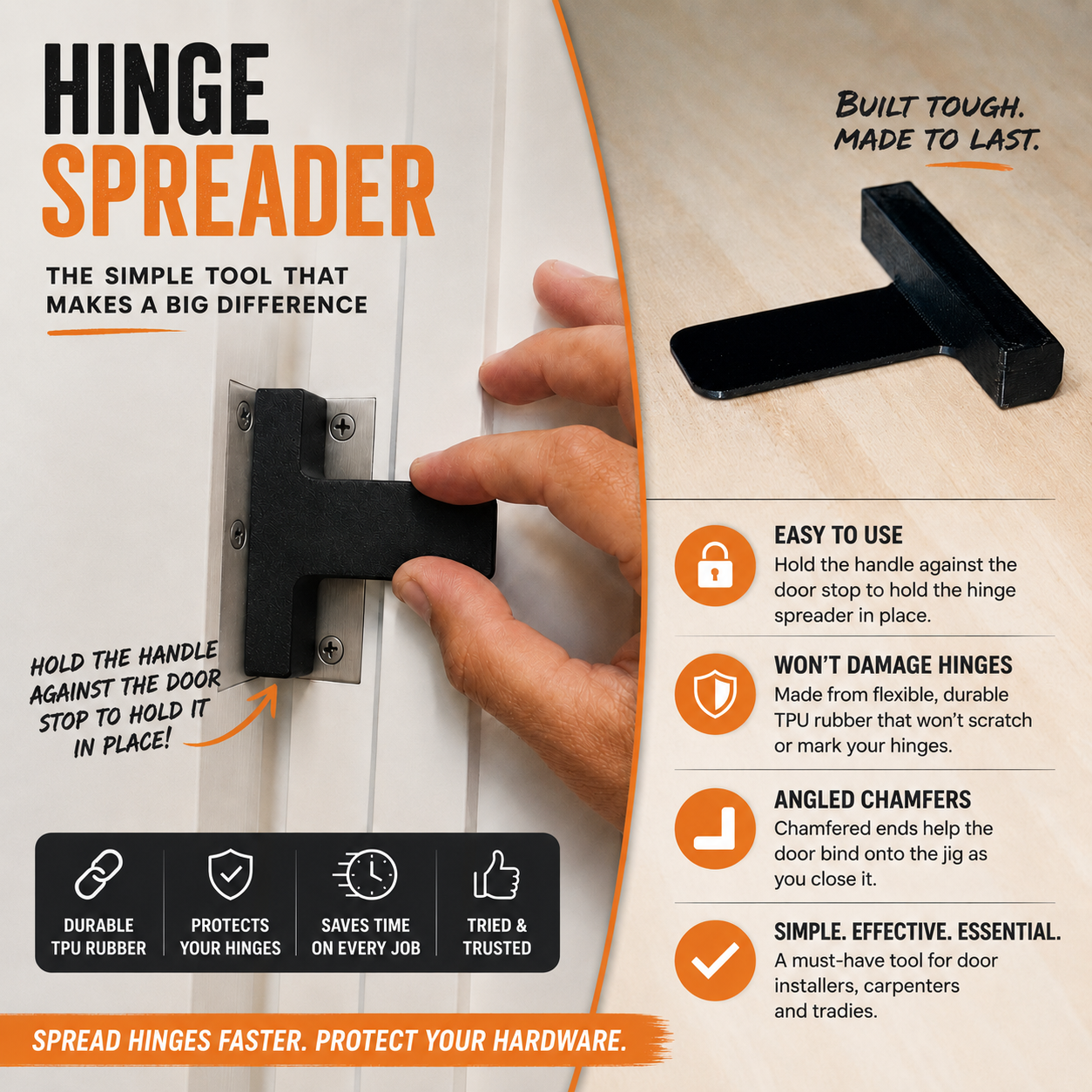 Hinge-spreader-door-tool