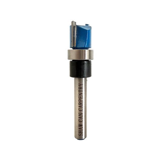 Shaw Can Carpentry TCT template router bit with 1/4 inch shank